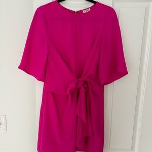 TCEC Tie Front Mini Dress
